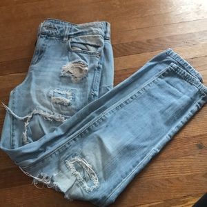 Garage boyfriend jean